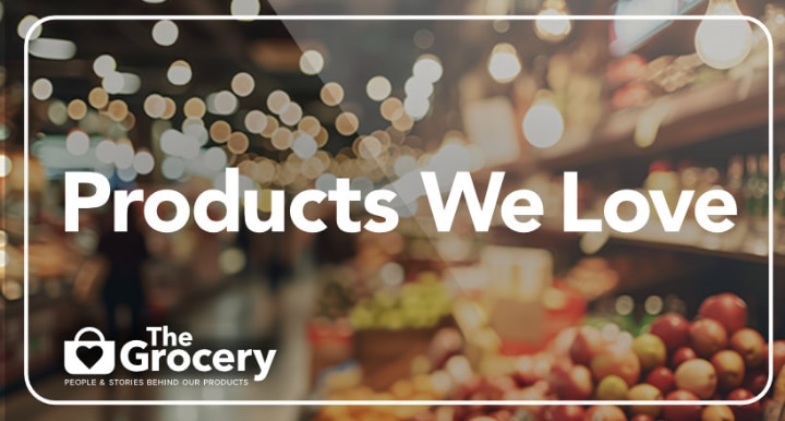 Screen showing caption 'Products We Love'